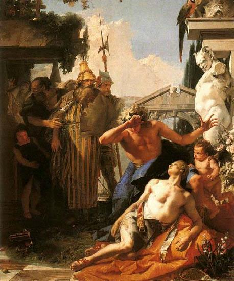 Giovanni Battista Tiepolo The Death of Hyacinth oil painting image